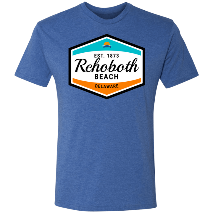 Rehoboth Beach Badge Tri-Blend Tee