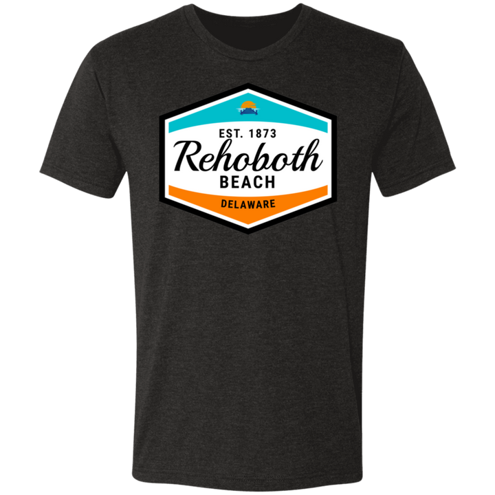 Rehoboth Beach Badge Tri-Blend Tee