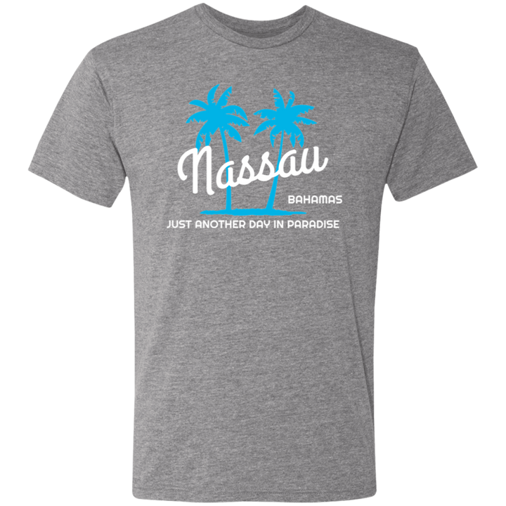 Nassau Bahamas - Just Another Day In Paradise Tri-Blend Tee