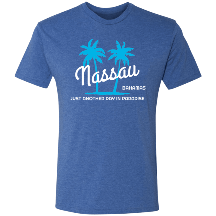 Nassau Bahamas - Just Another Day In Paradise Tri-Blend Tee