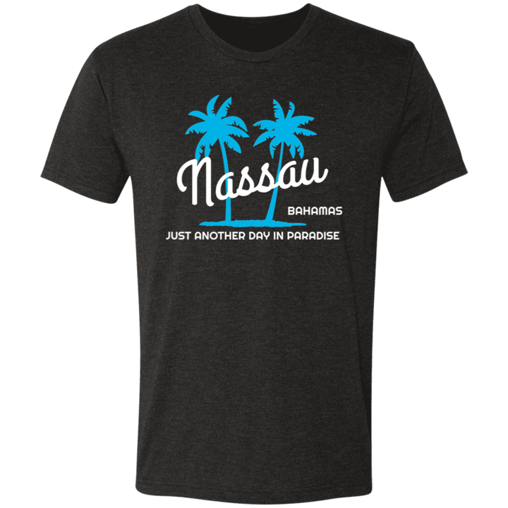 Nassau Bahamas - Just Another Day In Paradise Tri-Blend Tee